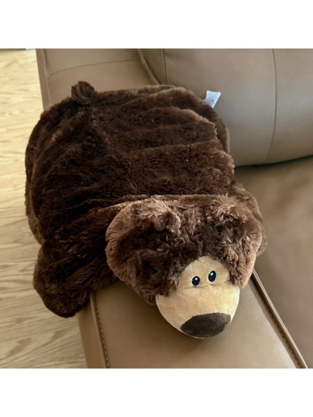 Odoxia floppy weighted bear plush stuffed animal (removable weights) 5lb - Picture 4 of 9